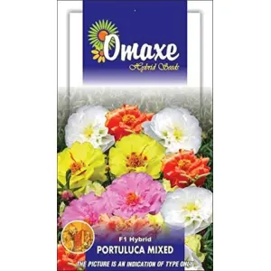 Portulaca, Mix - Excellent Quality Selected Flower Seeds