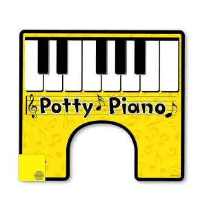 Potty Piano, Hilarious Toilet Fun, Song Book Included For Your Potty Party