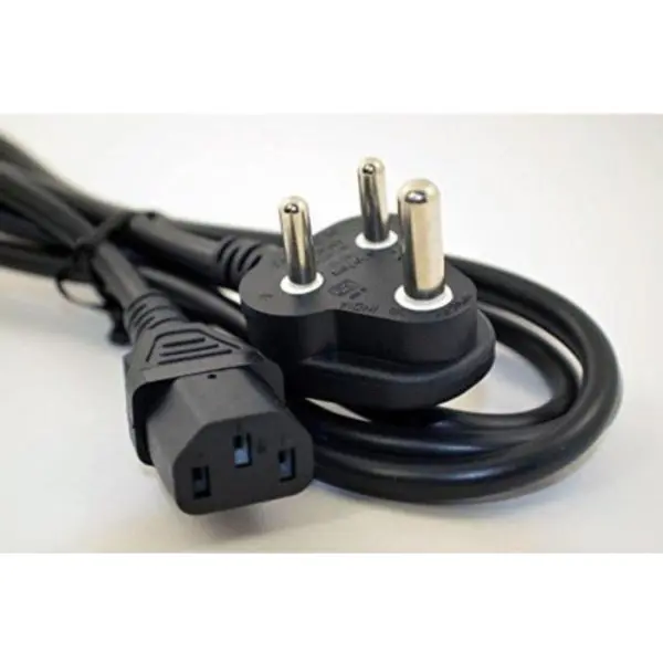 Power Cable, Indian Plug Cord For Pc