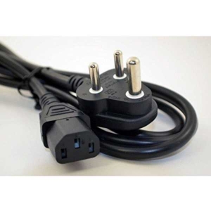 Power Cable, Indian Plug Cord For Pc