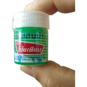 Poy Sian Pim-saen Balm Oil Aroma Refresh Inhalant Gel Hong Thai Health Thai Herbal Herb 8 cc.