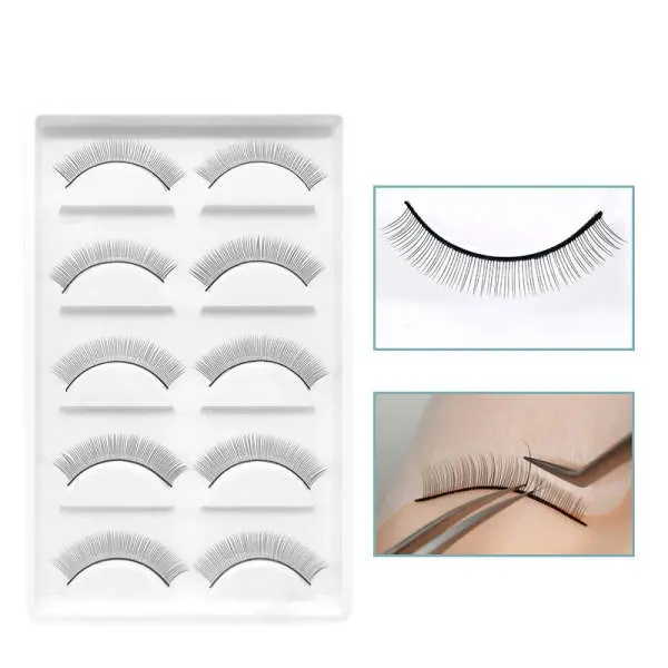 Practice Lashes for Lash Extensions Training Practice Kit for Beauty Lashes Training