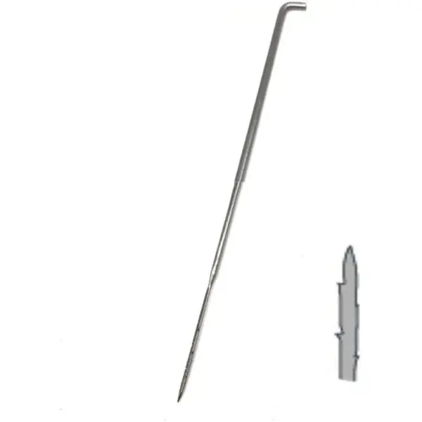 Precision Felt Needle For Wool -Carbon Steel-Color Coded - Image 3