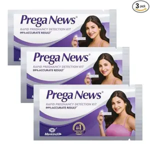 Prega News Pregnancy Test Kit Pack Of 3