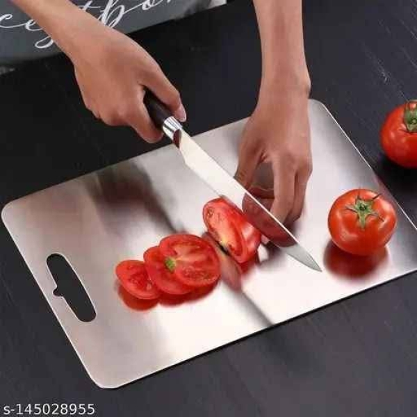 Premium 304 Grade Stainless Steel Cutting Board - Image 3