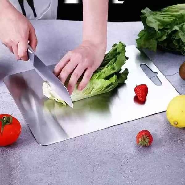 Premium 304 Grade Stainless Steel Cutting Board - Image 4
