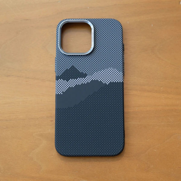 Premium Carbon Fiber Tribal Case with MagSafe Compatibility for iPhone 15 16 Series – Stylish, Durable, Lightweight Protection for the Modern User - Image 5