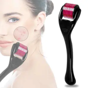 Premium Dermaa Micro Needle Roller for Skin Rejuvenation and Anti-Aging, Salon-Grade Beauty Tool