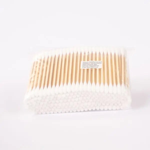 Premium Eco-Friendly Cotton Buds 100% COTTON BUDS Ear Cleaning 100 STICKS Removing Dust & Dirt Multipurpose Double tip cotton - Image 3