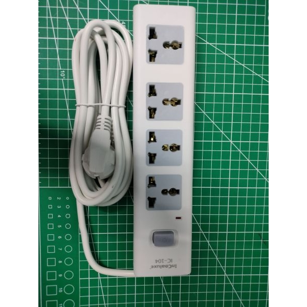 Premium Heavy-Duty Multiplug with Safety Breaker | Child Safety Protection | High Conductivity Copper | 750°C Anti-Flaming Body | High-Performance Power Cable - Image 2