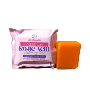 Premium Kojic Acid Soap by Zuwa Cosmetics, Exfoliates, Smoothens, Lightens - 135 gm