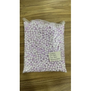 Premium Light Purple Shade 8mm Round Pearls Lustrous Beads – 500 Grams Bulk Pack