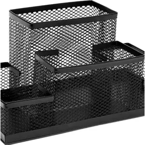 Premium Metal Desktop Organiser / Pen Stand – Stylish & Durable Office Accessory