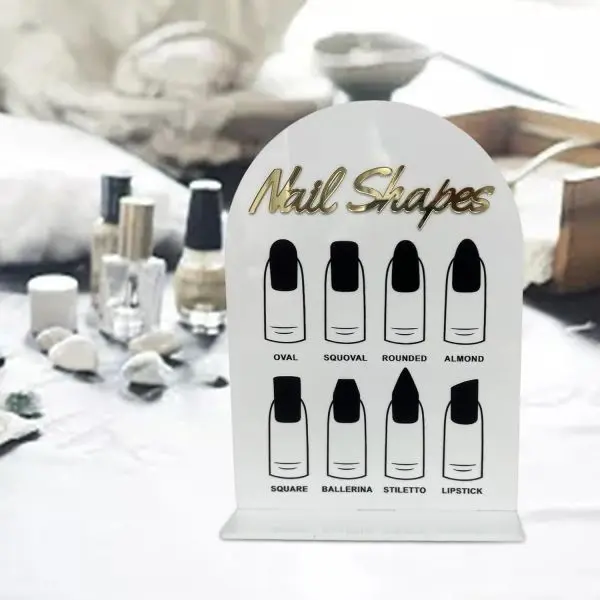 Pretty Nail Tips Display Board Acrylic Manicure Display For Nail Salon Nail Art Tool Salon Decoration for Nail Technician - Image 2