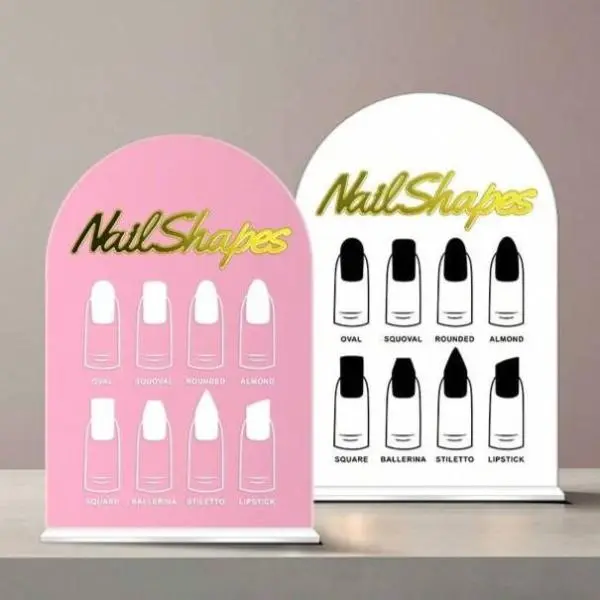Pretty Nail Tips Display Board Acrylic Manicure Display For Nail Salon Nail Art Tool Salon Decoration for Nail Technician - Image 3