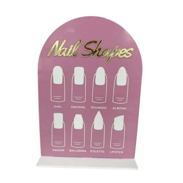 Pretty Nail Tips Display Board Acrylic Manicure Display For Nail Salon Nail Art Tool Salon Decoration for Nail Technician - Image 4