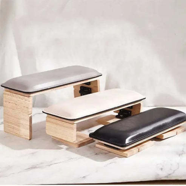 Professional Arm Rest Nail Table With Mat Pu Hand Pillow Cushions Table For Nail Technicians & Beauty Salons - Image 3