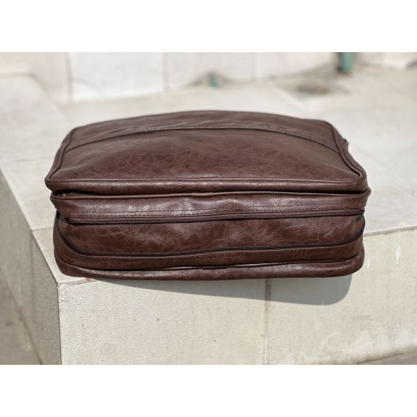 Professional PU Leather File Bag | Durable Office, Meeting & Travel Briefcase - Image 4