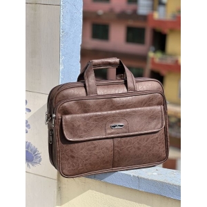 Professional PU Leather File Bag | Durable Office, Meeting & Travel Briefcase