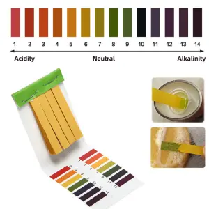 Professional Universal PH.1-14 Test Paper For Teaching, Student, Chemistry Experiment, Saliva Urine Water Soil And Diet PH Monitoring