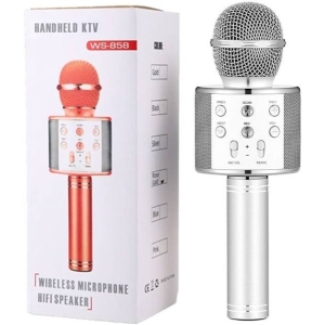 Professional Ws-858 Handheld Ktv Microphone Portable Wireless Karaoke