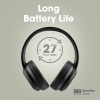Hi-Fi Active Noise Cancelling Over-Ear Wired / Wireless Bluetooth v5.3 Headset With Microphone