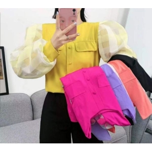 Puff Sleeve Stylish Women's Top Trendy And Fashionable Garment for Ladies