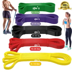 Pull Up Assist Band - Power Resistance Bands For Squats - Cross Training Resistance Loop Bands (13cm)