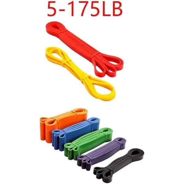 Pull Up Assist Band - Power Resistance Bands For Squats - Cross Training Resistance Loop Bands (Multicolour) - Image 2