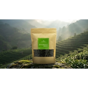 Pure Green Tea Slimming Pack – No.1 Slim Tea for Belly Fat | Natural Weight Loss Tea Nepal | High Antioxidant | Metabolism Booster & Detox Nepal -- Loose Tea - 100GM Kraft Pack - Suiro Teas