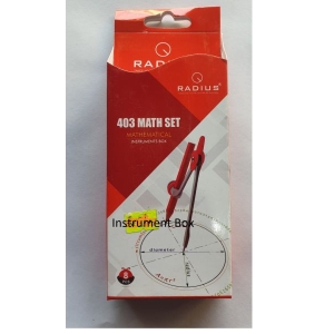 Radius 403 Mathematics Instruments set B0x/Instrument Box / Geometry Box By Mitrata