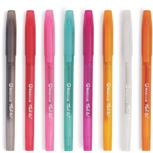 Radius Glitter Gel pen A Set of 10 Different Colour Glitter pen By Mitrata