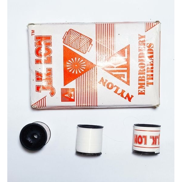 Rafu/Darn Thread Or Nylon Embroidery Thread 2 pcs set - Image 4