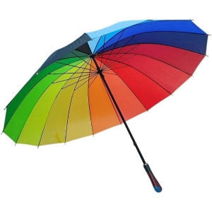Rainbow Umbrella, Umbrella Large, Compact, Windproof for Kids, Girls, Women