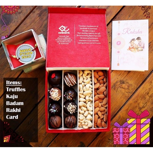 Rakhi Graceful Gift of Chocolates - Image 2