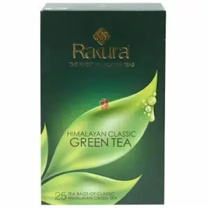 Rakura Himalayan Classic Green Tea (25 Tea Bags)