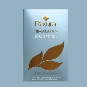 Rakura Himalayan Earl Grey Tea (25 Tea Bags)