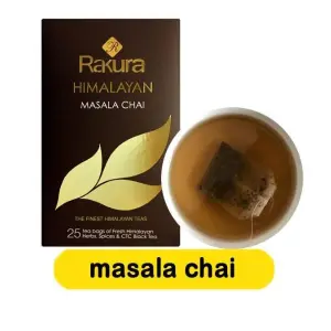 Rakura Himalayan Masala Chai (100 Tea Bags ENV)