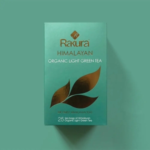 Rakura Himalayan Organic Light Green (Tea 25 Tea Bags)