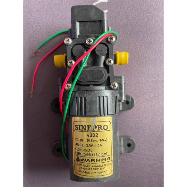 Random Brand 12v DC 110 Psi Pressure Water Pump - Image 2