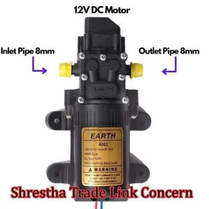 Random Brand 12v DC 110 Psi Pressure Water Pump