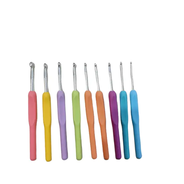 Random Size Crochet Hook 9 Piece set - Image 3