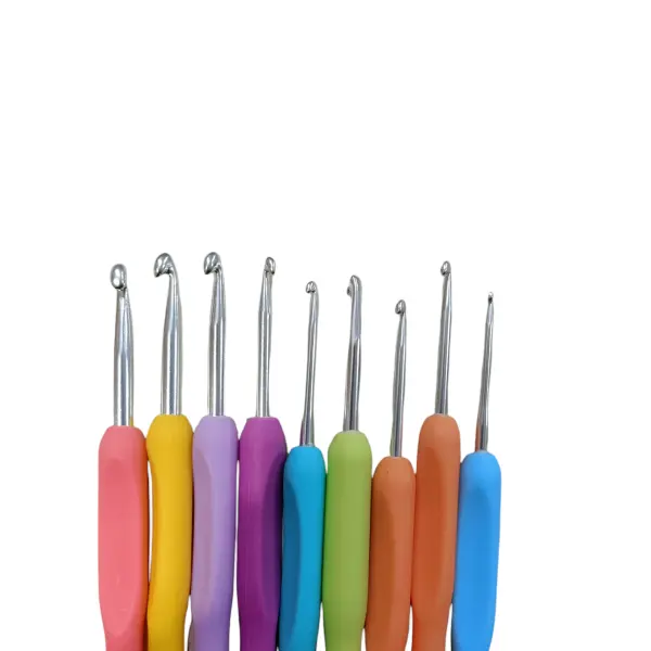 Random Size Crochet Hook 9 Piece set - Image 5