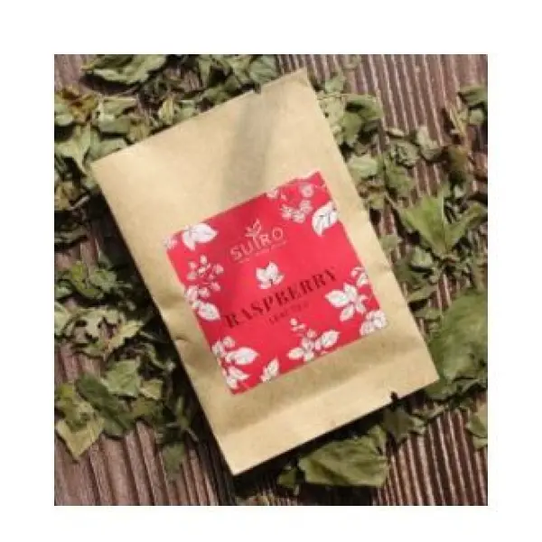 Raspberry Leaf Tea For Menstrual Cramps, Pregnancy And Cold - 30GMS Kraft Pack - Suiro Teas - Image 2