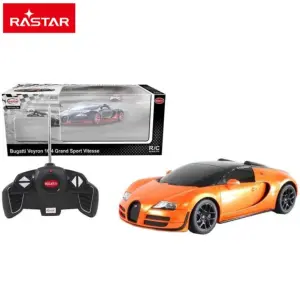 Rastar 53900 R/C 1:18 Scaled Bugatti Veyron Grand Sport Vitesse Car Toy With Remote Controller