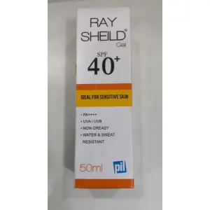 Ray Sheild Gel SPF 40+ | Sun Screen Gel | Ideal For Sensitive Skin