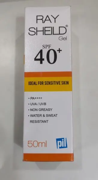 Ray Sheild Gel SPF 40+ | Sun Screen Gel | Ideal For Sensitive Skin