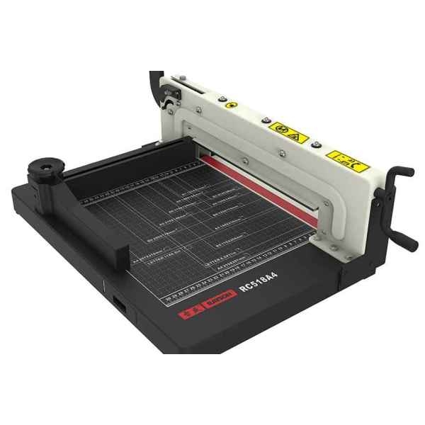 Rayson Guillotine-Style Mass/Ream Paper Cutter (RC518A4) By Mitrata - Image 4