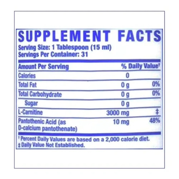 Rc Ronnie Coleman Signature Series L Carnitine 3000Mg Liquid 31 serving - Image 3