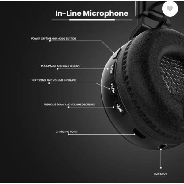 RC Victor Wireless Stereo Headphone - Image 3